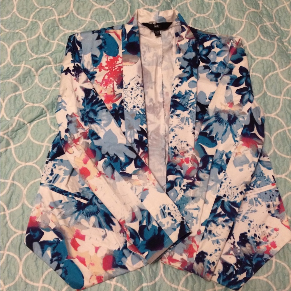 Floral Blazer